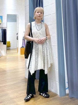 「アイテム（リング）」を使った、omizo555さん（レディース・153cm・20代）の夏コーディネート