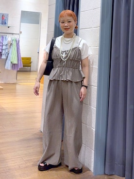 omizo555さん(レディース・153cm)の夏コーディネート