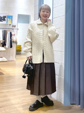 「アイテム（リング）」を使った、omizo555さん（レディース・153cm・20代）の秋コーディネート