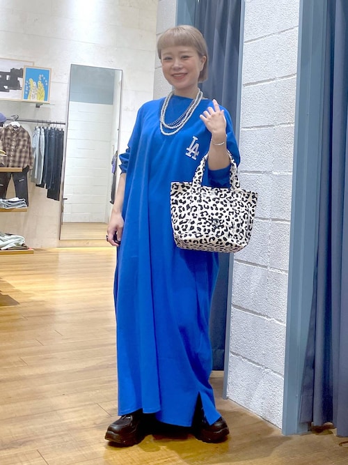 今季【完売品】ローリーズファーム MLB モンスターワンピース LOWRYS FARM ワンピース MLBモンスターワンピース 579431