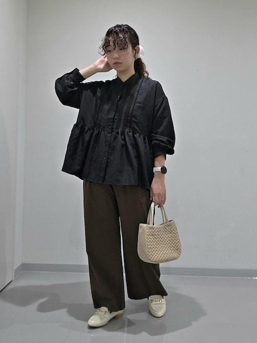 セール】ROPE' PICNIC PASSAGE byHARUTA/リンクルエナメルビット付