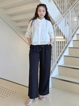 aynさん（レディース・153cm）の夏コーディネート