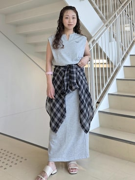 aynさん(レディース・153cm)の夏コーディネート