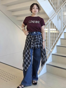 aynさん(レディース・153cm)の夏コーディネート