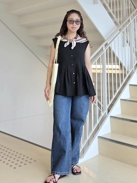aynさん(レディース・153cm)の夏コーディネート