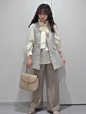 aynさん（レディース・153cm）の冬コーディネート