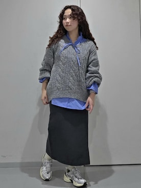 aynさん(レディース・153cm)の冬コーディネート