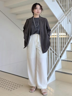 aynさん（レディース・153cm）の夏コーディネート