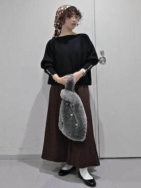 「アイテム（財布/小物）」を使った、aynさん（レディース・153cm・20代）の秋コーディネート
