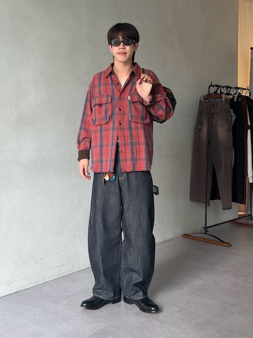 ◎20日までの販売◎CPCM USAコットンカーブペインターデニムパンツ カーブペインターデニムパンツ（デニムパンツ）｜CPCM（シーピー