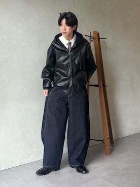 kaise11さん（メンズ・176cm）の冬コーディネート