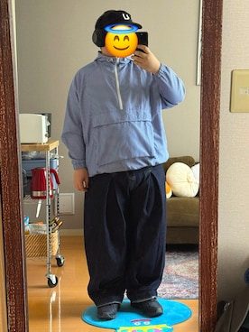 お太りさまさん（メンズ・168cm）の春コーディネート