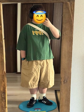 「デブでもオシャレ」｜お太りさまさん（メンズ・168cm）の夏コーディネート