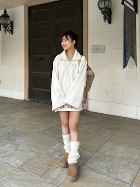 「Chico（チコ）のアイテム（スカート）」を使った、Misatoさん（レディース・160cm）の秋コーディネート