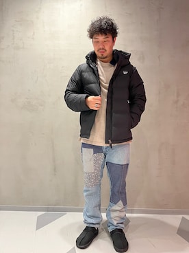 「Reebok（リーボック）のアイテム（ジャケット/アウター）」を使った、SASAさん（メンズ・179cm）の秋コーディネート