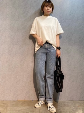 「アイテム（その他トップス）」を使った、0gasanさん（レディース・168cm）の夏コーディネート