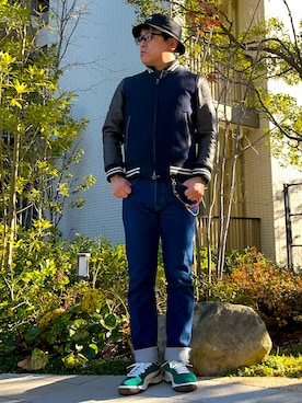 melOnさん（メンズ・173cm）の春コーディネート