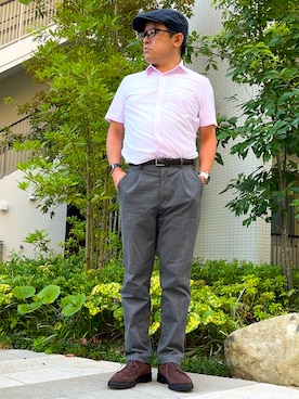「シルバーアクセサリー」｜melOnさん（メンズ・173cm）の秋コーディネート