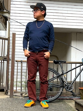 melOnさん(メンズ・173cm)の春コーディネート