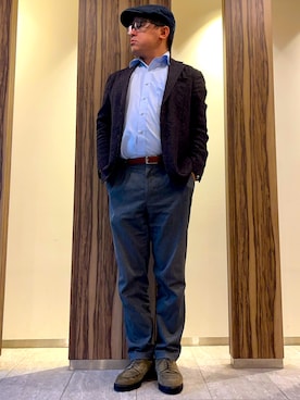 「アイテム（腕時計）」を使った、melOnさん（メンズ・173cm）の秋コーディネート