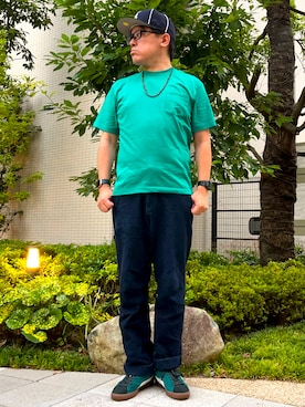 melOnさん（メンズ・173cm）の夏コーディネート