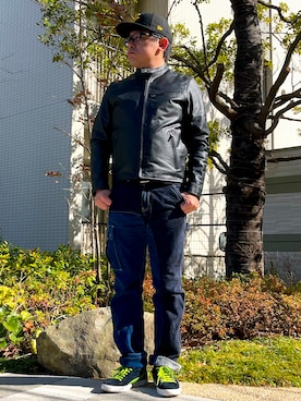 melOnさん（メンズ・173cm）の春コーディネート