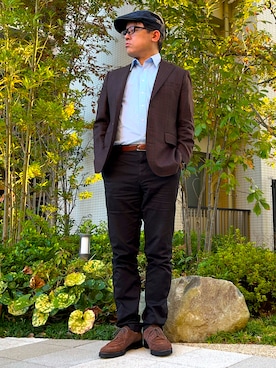 melOnさん（メンズ・173cm）の秋コーディネート