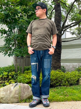「G-SHOCK（ジーショック）のアイテム」を使った、melOnさん（メンズ・173cm）の秋コーディネート