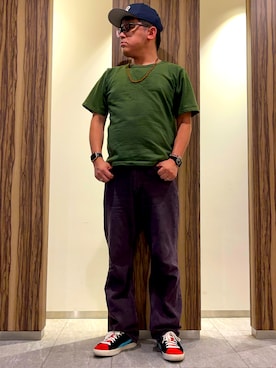 「アイテム（アナログ腕時計）」を使った、melOnさん（メンズ・173cm・40代）の夏コーディネート