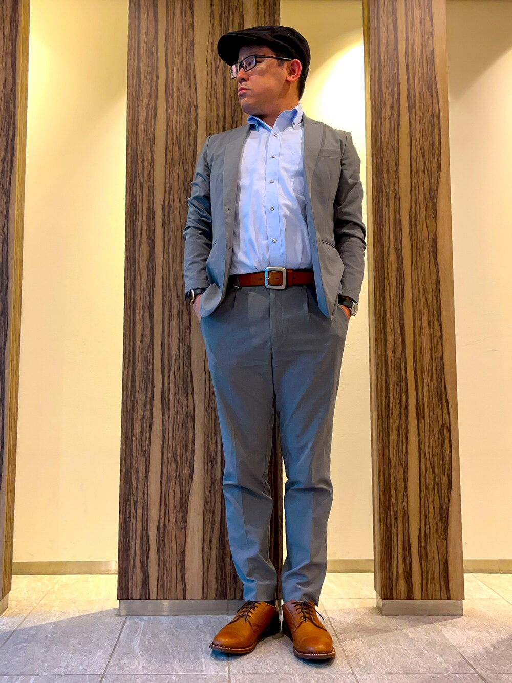 ナノユニバース ダメリーノ SOLOTEX 4WAY ストレッチ セットアップ