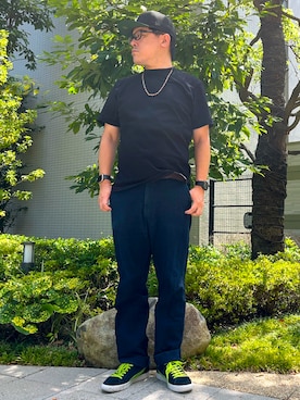 「G-SHOCK（ジーショック）のアイテム」を使った、melOnさん（メンズ・173cm）の秋コーディネート