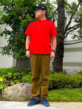 melOnさん（メンズ・173cm）の夏コーディネート