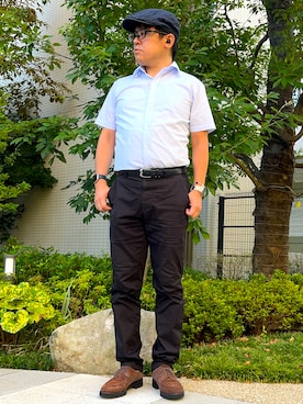 melOnさん（骨格ナチュラル・メンズ・173cm）の秋コーディネート