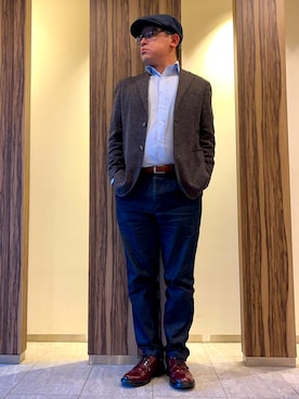 melOnさん（メンズ・173cm）の秋コーディネート