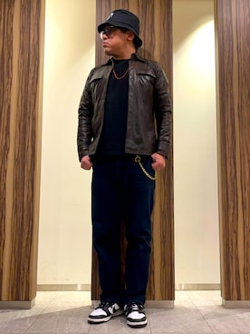 melOnさん（メンズ・173cm）の春コーディネート