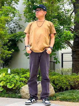 melOnさん（メンズ・173cm・40代）の夏コーディネート