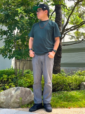 「G-SHOCK（ジーショック）のアイテム」を使った、melOnさん（メンズ・173cm）の秋コーディネート