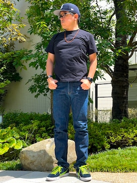 「アイテム（アクセサリー）」を使った、melOnさん（メンズ・173cm・40代）の夏コーディネート
