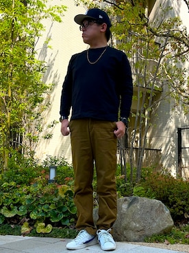 melOnさん（メンズ・173cm）の春コーディネート