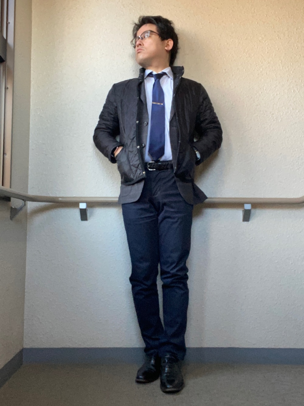 melOnさんの「【WORK TRIP OUTFITS】WTO CO/PE ロンスト ワイド＜スリムフィット＞（WORK TRIP OUTFITS GREEN LABEL RELAXING）」を使ったコーディネートの1枚目の写真