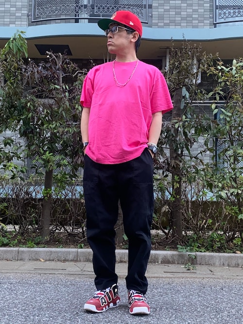 melOn｜LOS ANGELES APPARELのTシャツ/カットソーを使ったコーディネート WEAR