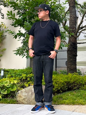 melOnさん（メンズ・173cm）の夏コーディネート