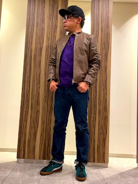 melOnさん（骨格ナチュラル・メンズ・173cm）の秋コーディネート