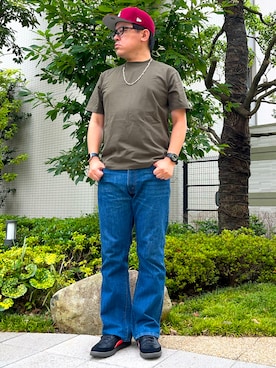 melOnさん（メンズ・173cm）の夏コーディネート