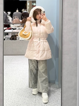 akiさん（レディース・160cm）の冬コーディネート