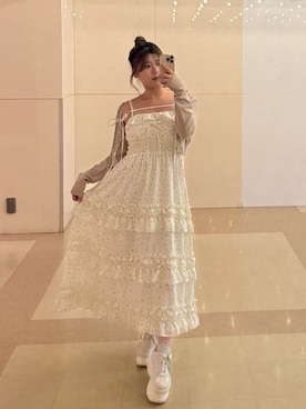 「OLIVE des OLIVE（オリーブデオリーブ）のアイテム」を使った、akiさん（レディース・160cm）の春コーディネート