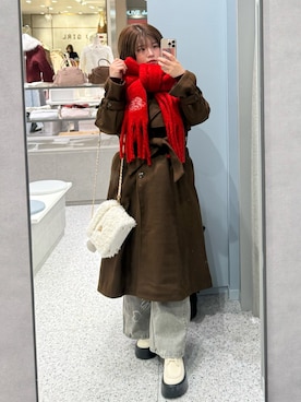 「アイテム（その他シューズ）」を使った、akiさん（レディース・160cm・20代）の冬コーディネート