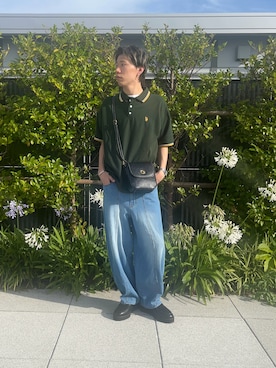 「アイテム（バッグ）」を使った、mitsuhirotodaさん（メンズ・175cm・20代）の夏コーディネート