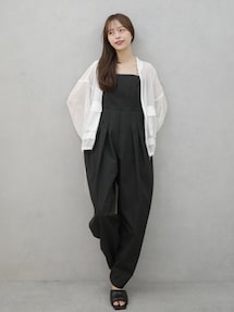 ELENDEEK ベアオールインワン　黒　サイズ02 ELENDEEK（エレンディーク）の「ベアオールインワン（つなぎ