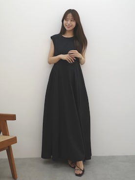 「アイテム（ワンピース/ドレス）」を使った、CHIAKIさん（レディース・159cm）の秋コーディネート